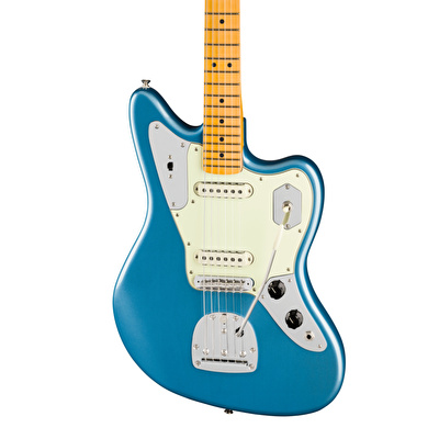Fender American Professional Classic Jaguar Akçaağaç Klavye Faded Lake Placid Blue Elektro Gitar